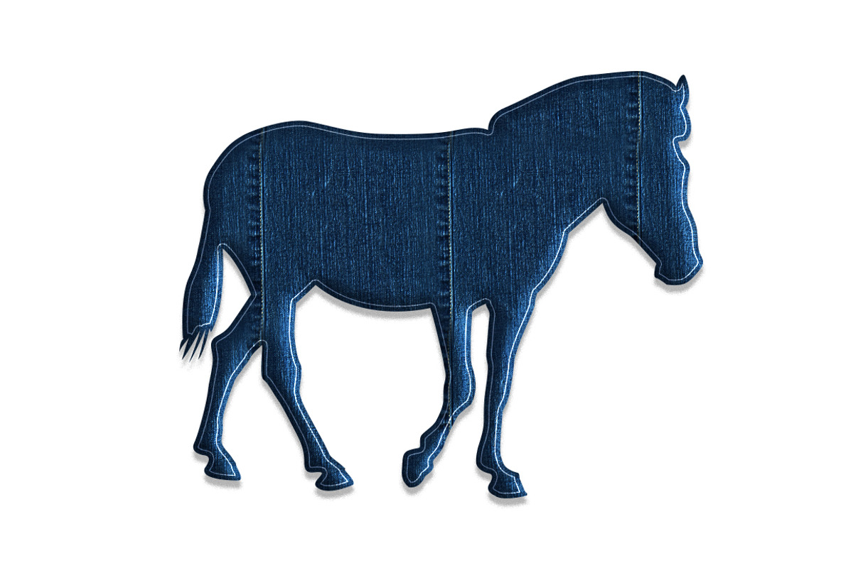 Denim Jeans Patch Layer Styles preview 5