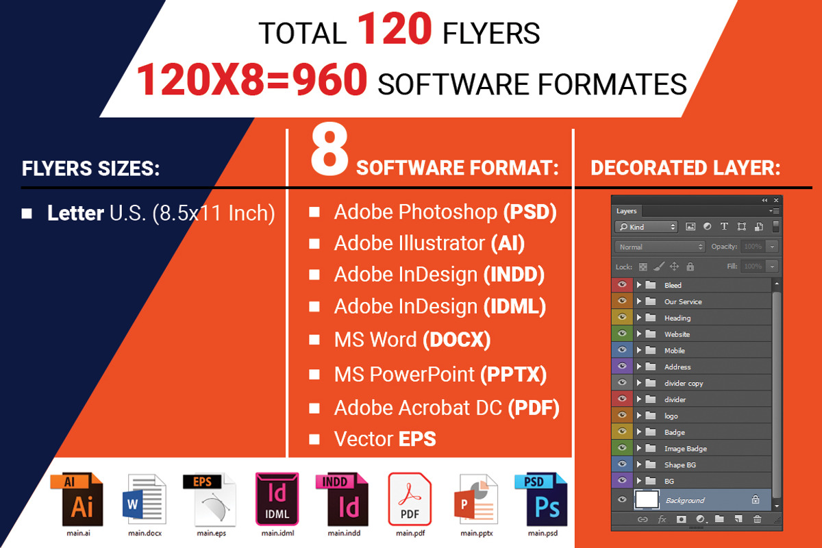 120 Business Flyers Bundle 99% OFF, a Flyer Template by Imagine Design Studio (Photo 2 of 17)