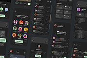 Social Audio App UI Kit, an App Template by Trung (Thumbnail 7 of 8)