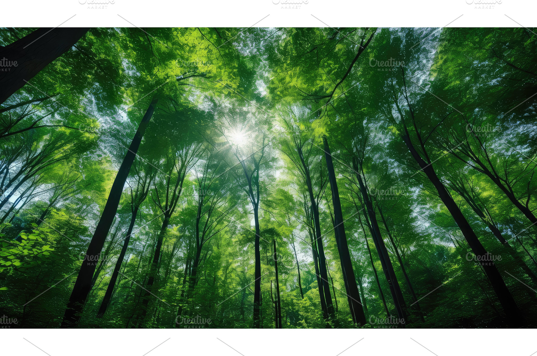 greenery forest carbon ai generated, a Background Photo by pikepicture