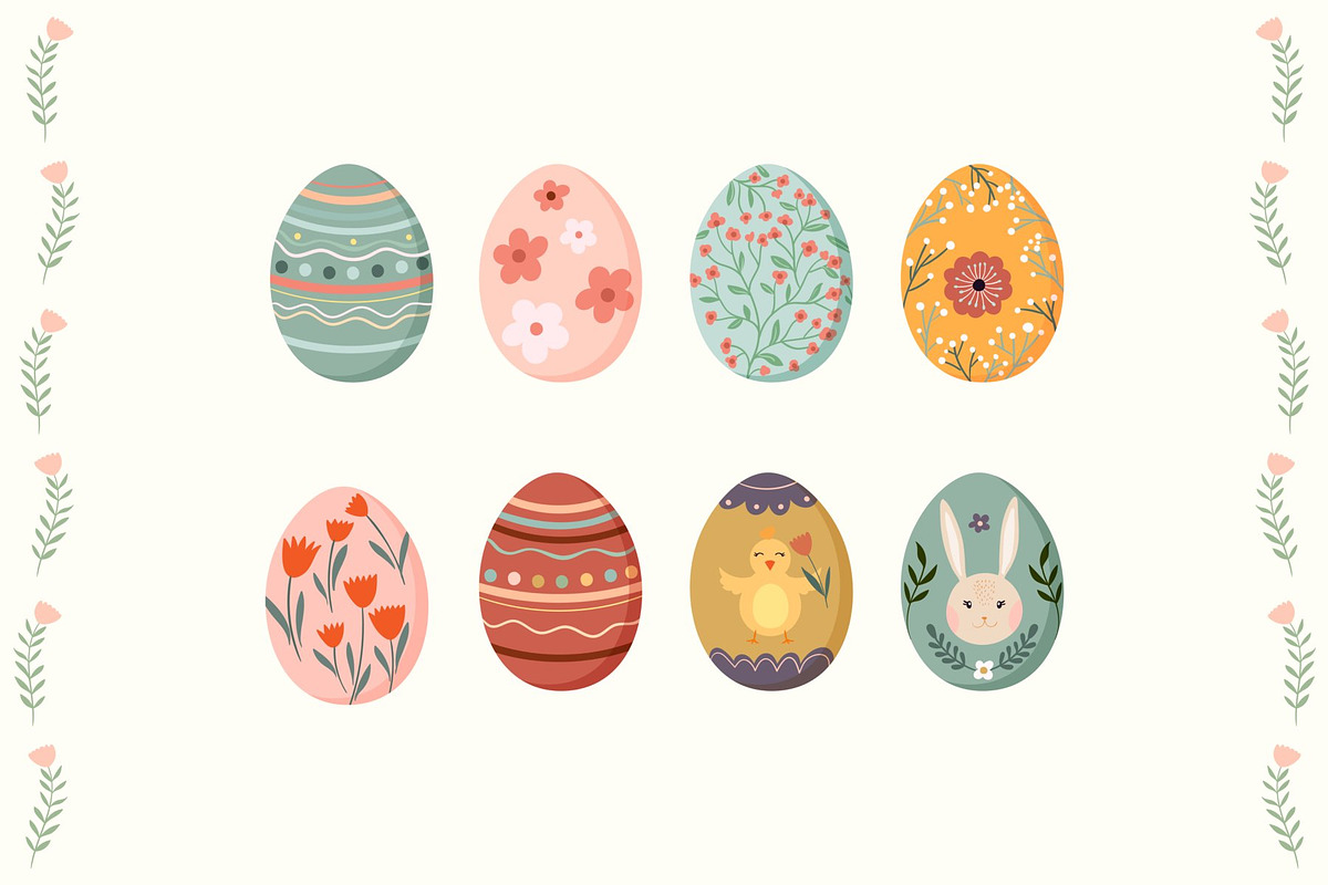Happy Easter elements collection, a Graphic by Letto studio (Photo 8 of 10)