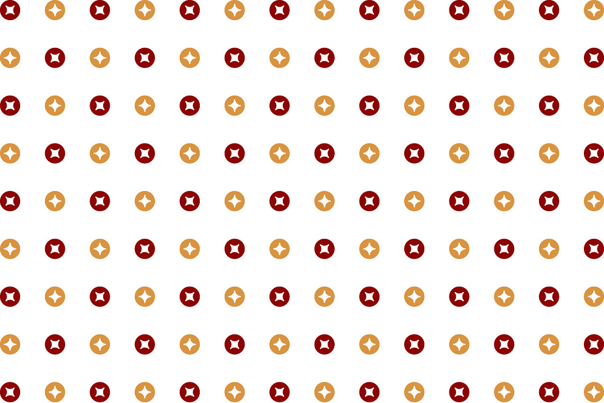 Circle Star Pattern Background Image, a Pattern Graphic by Pray Art Design Studio