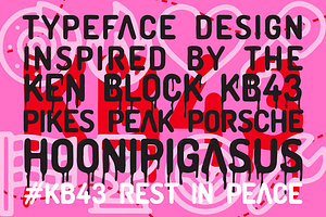 PIGASUS Clean & Drip Font