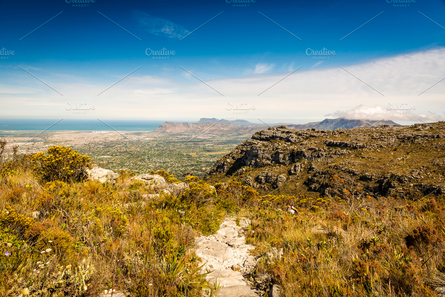 Hiking Table Mountain, a Nature Photo by THP Creative