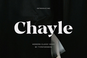 Chayle - Modern Classy Serif