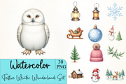 Festive Winter Wonderland Set, an Illustration by CrexoraLab (Thumbnail 1 of 5)