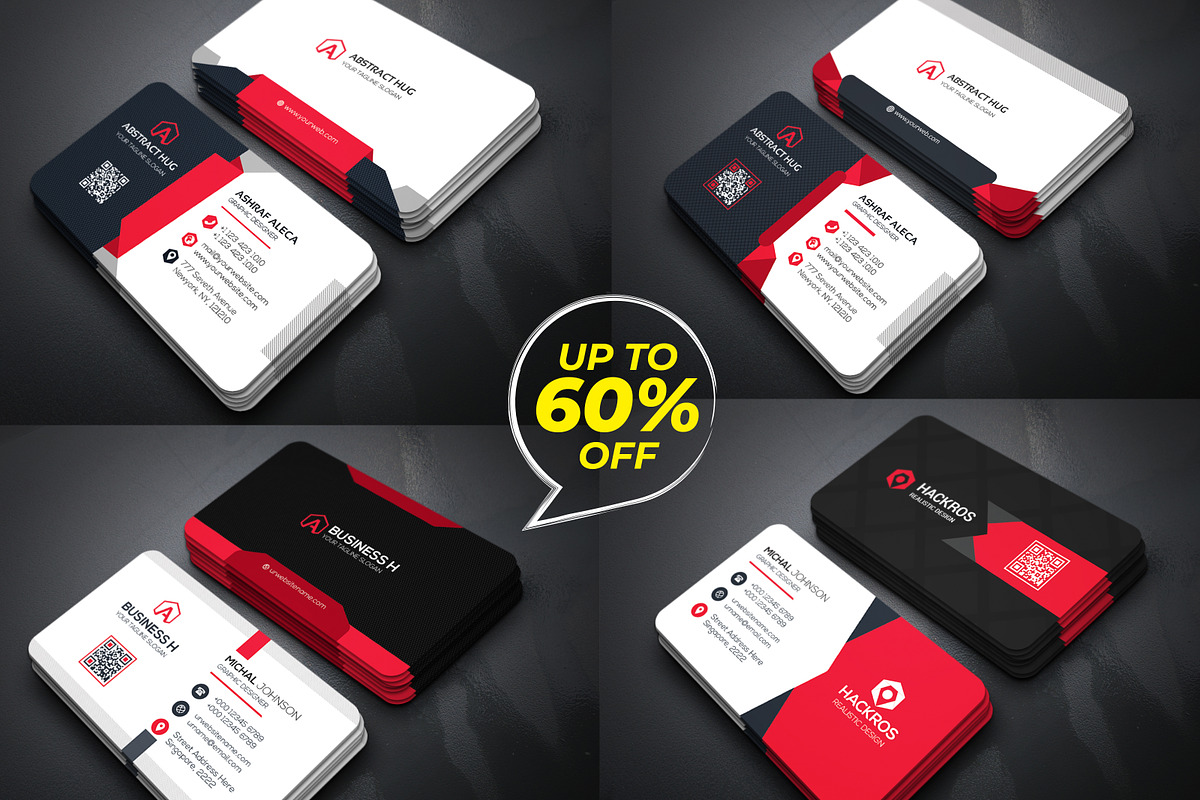 Full & Final New 450 Business Cards, a Business Card Template by Genereux Art (Photo 22 of 44)