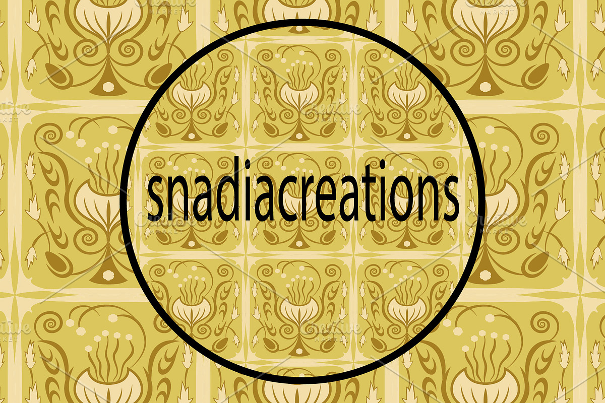 Faux tile design, a Pattern Graphic by snadiacreations (Photo 2 of 5)