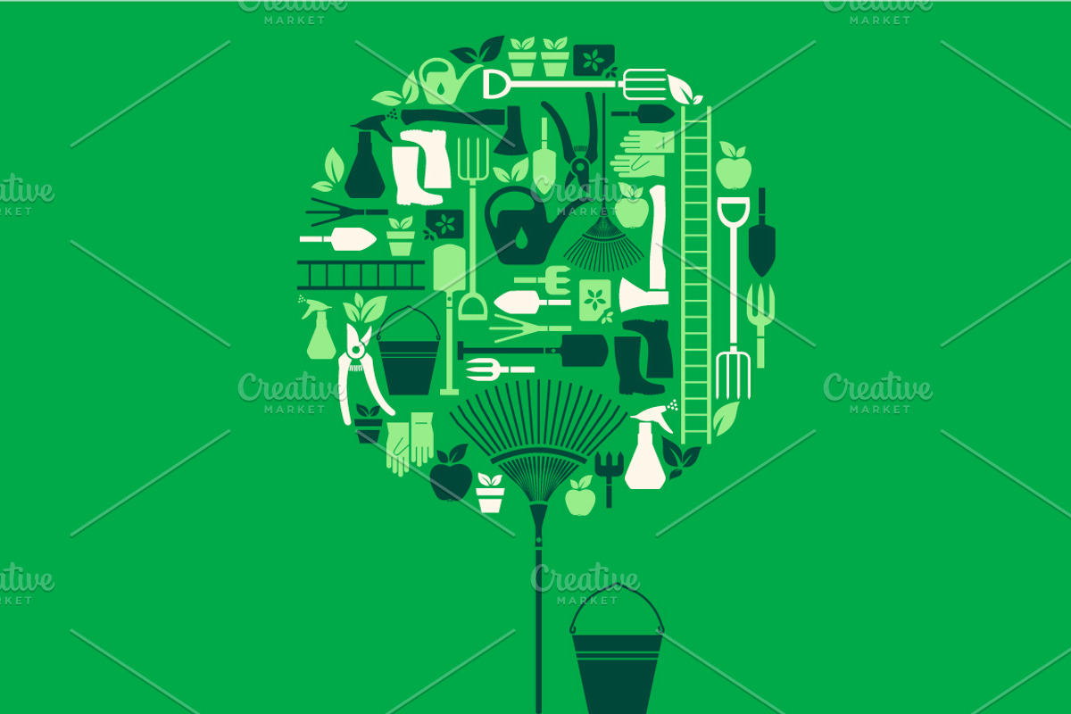 Gardening Equipment, an Illustration by Maril (Photo 3 of 4)