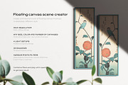 200 Frame Canvas Mockup Bundle, a Household Mockup by FoundImages (Thumbnail 5 of 57)