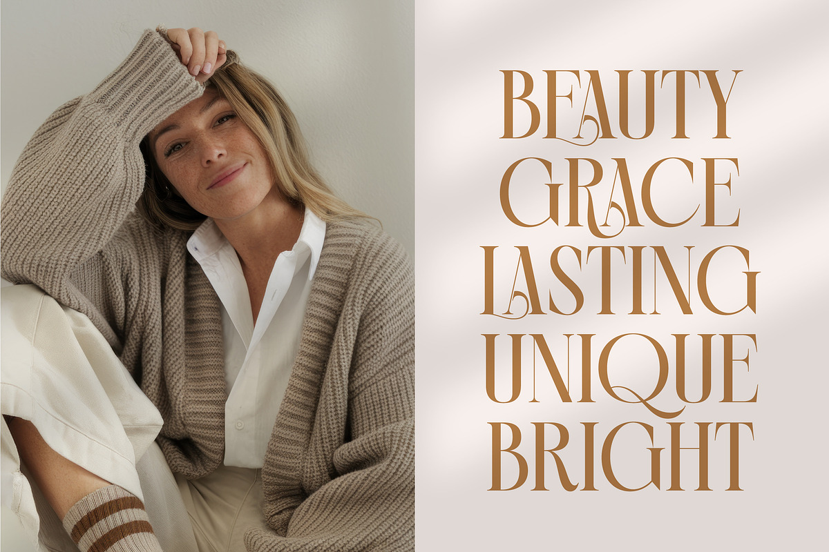 Rich Dashy Modern Elegant Serif, a Script Font by timelesstype.co (Photo 10 of 20)