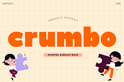 Crumbo - Playful Bold Display, a Sans Serif Font by Say Studio (Thumbnail 1 of 14)