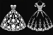 Fashion Dress Silhouette Bundle, an Illustration by BIPLOB EXPERT (Thumbnail 14 of 21)