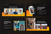Construction Presentation Powerpoint, a Presentation Template by SquidPixey (Thumbnail 3 of 7)