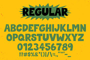 Janky Sans | Wonky All Caps Font, a Sans Serif Font by HeyAidan (Thumbnail 2 of 6)