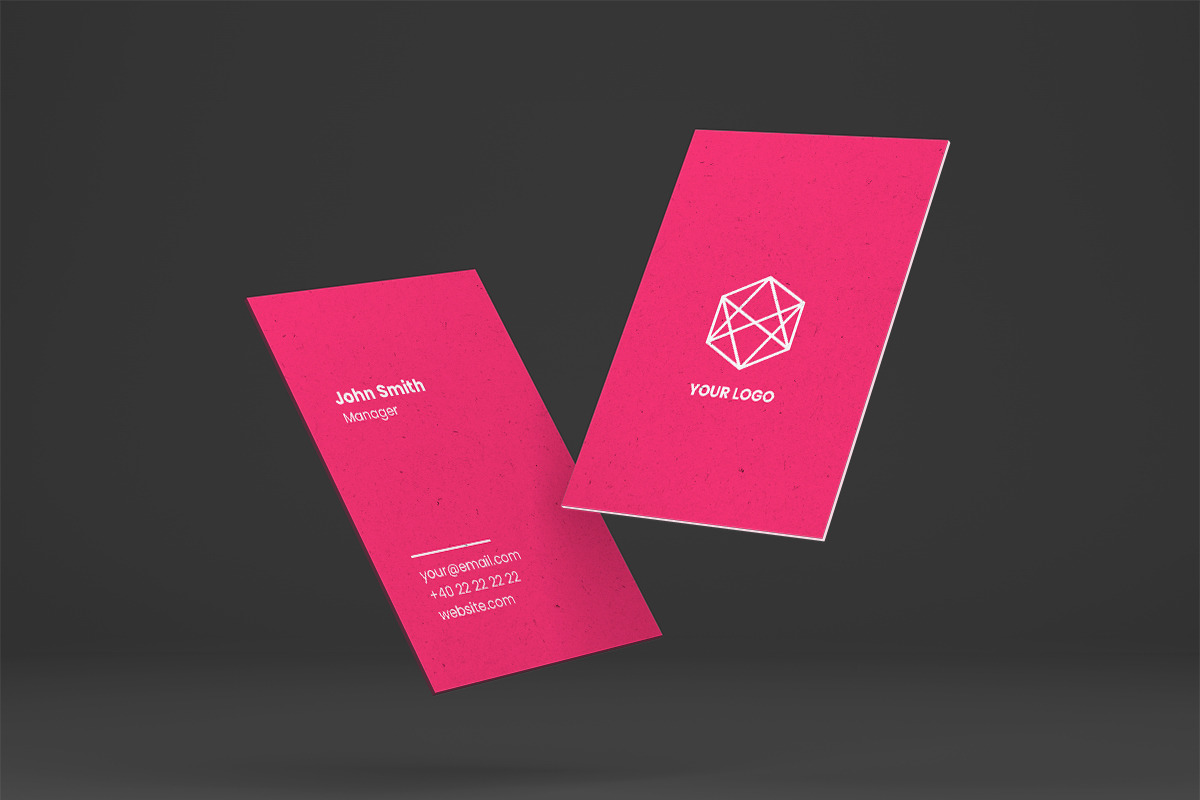 Floating Business Cards Mockups, a Product Mockup by Alt Foundry (Photo 4 of 5)