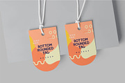 Side Oval Shape Tag Mockups, an Advertising Mockup by megostudi0 (Thumbnail 5 of 7)