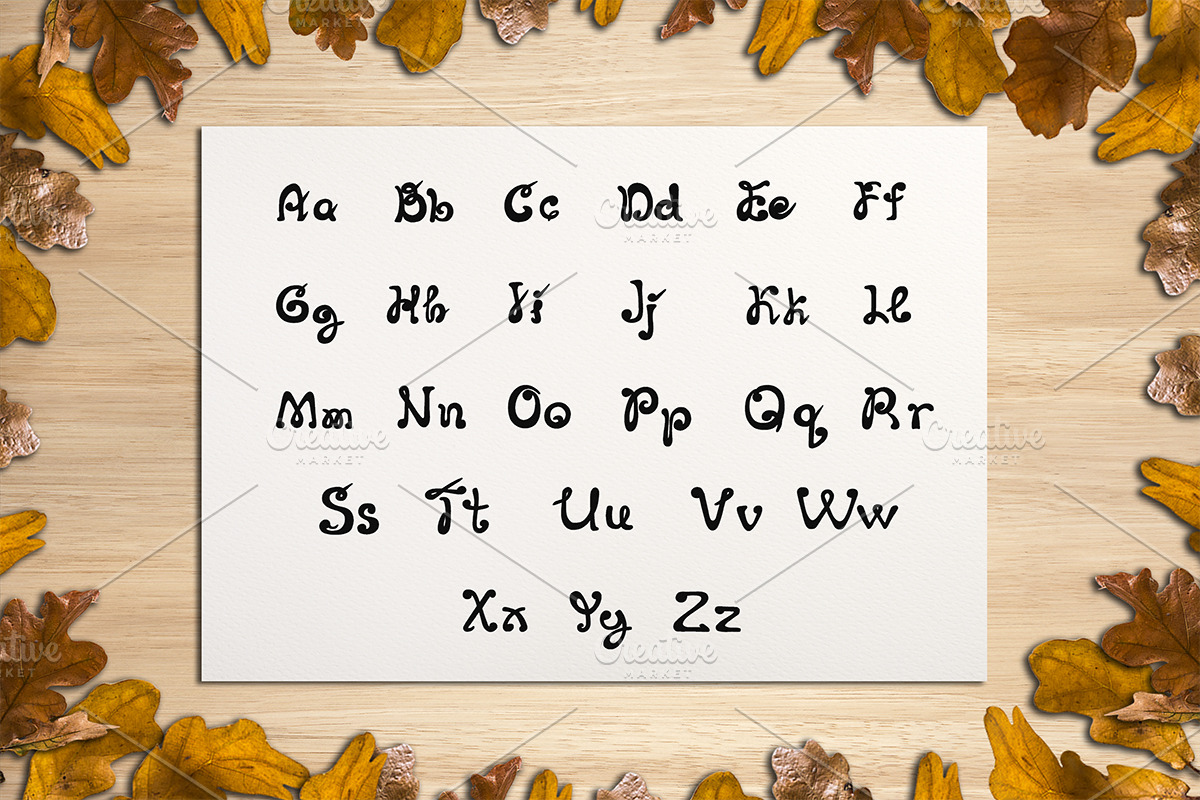 Fall elements, cards and patterns, an Illustration by AV Design (Photo 7 of 7)