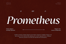 GC Prometheus – Serif Family