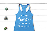 Next Level 1533 Tank Mockup Bundle, a Shirt Mockup by lock and page (Thumbnail 24 of 35)