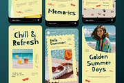 Summer Vibes Instagram Story, a Social Media Template by Annora Studio (Thumbnail 6 of 6)