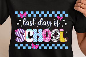 Last Day of School PNG SVG, an Object Graphic by EllaMaiyaali