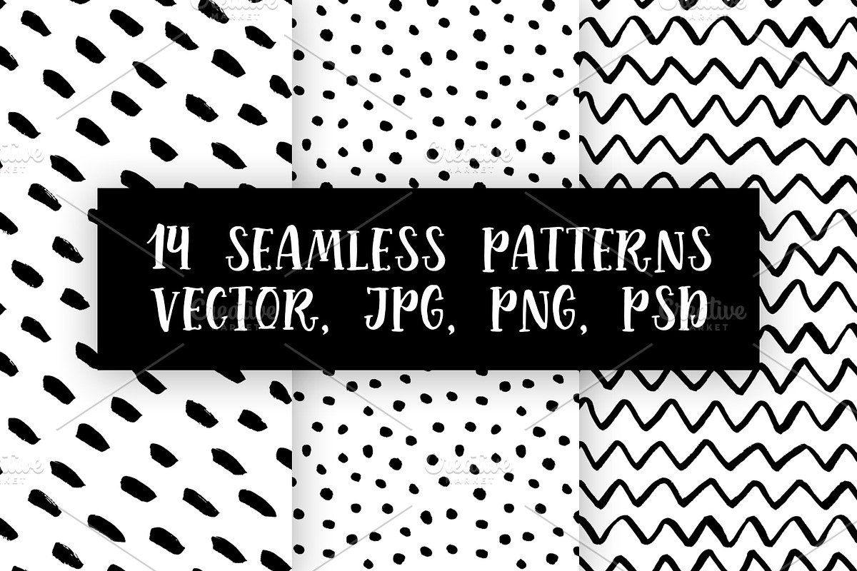 scandinavian patterns, a Pattern Graphic by Marina Demidova (Photo 1 of 7)