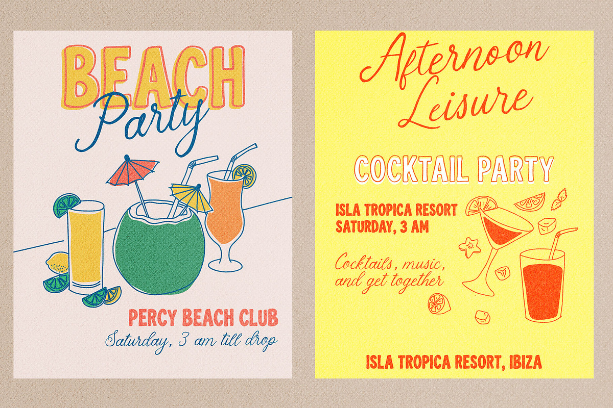 Girlsdayout Fiesta – Font Trio, a Handwritten Font by deadlock studio (Photo 6 of 12)