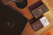 Wooden Business Card Pack [Vertical], a Business Card Template by Nikolozgraphic (Thumbnail 8 of 9)