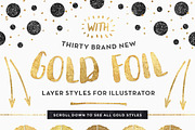 AI Gold Foil Kit Essentials + Bonus!, a Layer Style Add-On by Pink Coffie (Thumbnail 2 of 9)