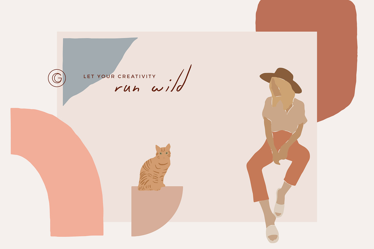 Modern Scene Creator + Add-ons, an Animal Illustration by The Template Depot (Photo 13 of 40)