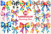 Autism Awareness Bow PNG, an Illustration by Dream Creation (Thumbnail 1 of 3)