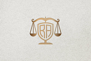 Justice Balance Monogram Logo, a Branding & Logo Template by Luxury Logos (Thumbnail 4 of 4)
