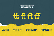 Grindela - Expanded Retro Font, a Sans Serif Font by Drizy (Thumbnail 3 of 10)