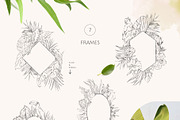 TROPICAL PARADISE birds and plants, a Decorative Illustration by Yuliia Lashevska (Thumbnail 6 of 14)