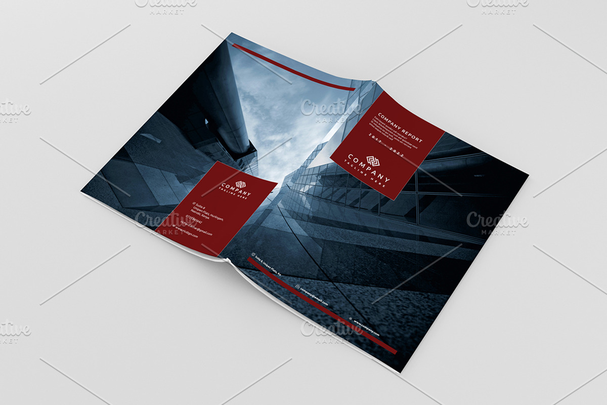 Business Brochure | Report |, a Brochure Template by Machel Design (Photo 6 of 7)
