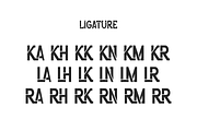 Emoxe - Modern Font, a Sans Serif Font by Viswal Studio (Thumbnail 5 of 6)