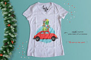 Christmas Trip: a graphic set, an Illustration by Cienpies Design (Thumbnail 6 of 6)