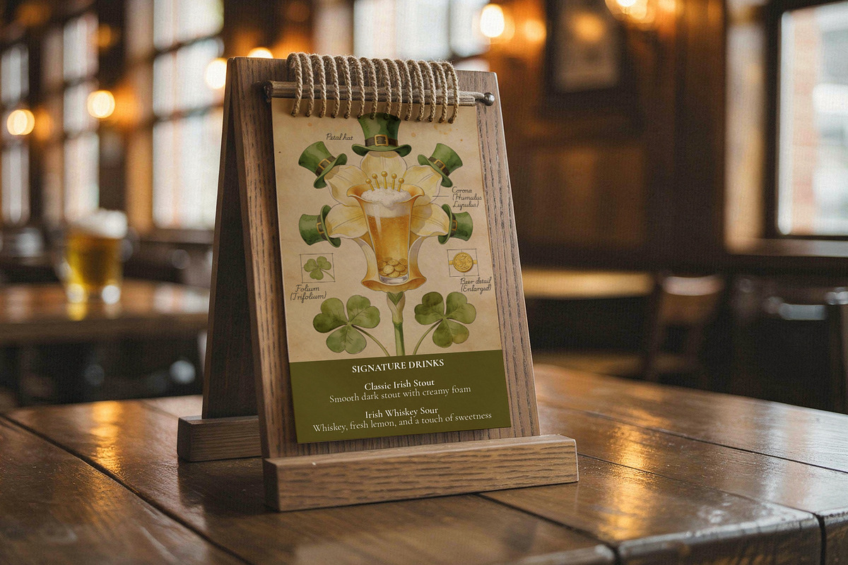 St. Patrick’s Irish Pub Templates., a Print Template by IrinaCzaran (Photo 3 of 7)