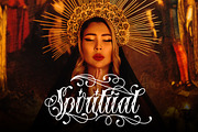 Blessed | Traditional Tattoo Font, a Script Font by Muntab_Art (Thumbnail 10 of 10)