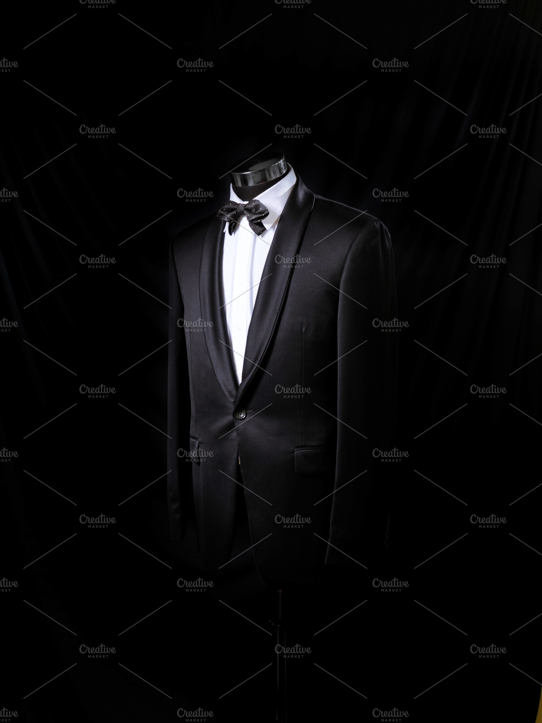 Black Suit with Bowties, a Business Photo by Re-5 Photography