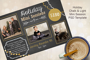Holiday Mini Session Template