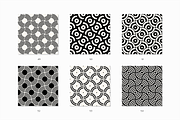 Concentric Seamless Patterns Bundle, a Pattern Graphic by Curly_Pat (Thumbnail 12 of 15)