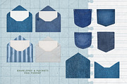 Jeansful Journaling Kit, an Object Graphic by DigARTbyHavroshka (Thumbnail 11 of 14)