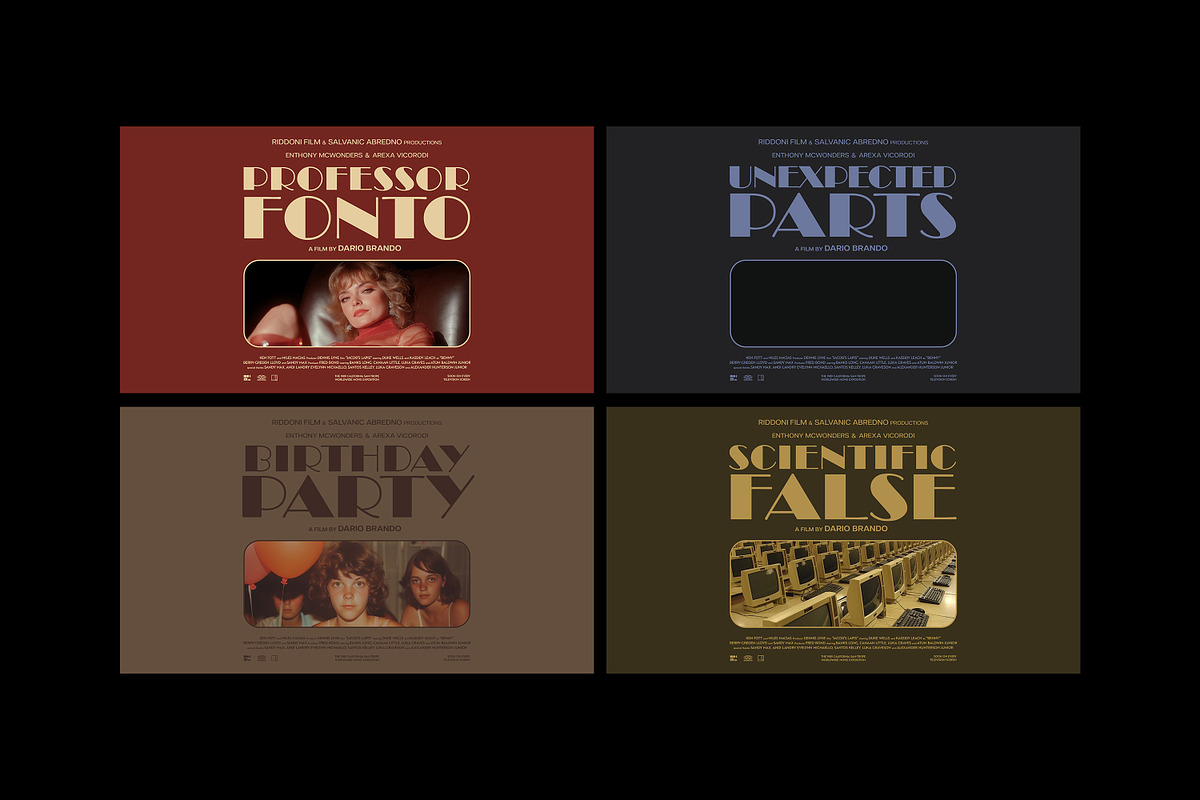 Old Movie Titles Collection, a Templates & Theme by pixelbuddha.net (Photo 12 of 26)