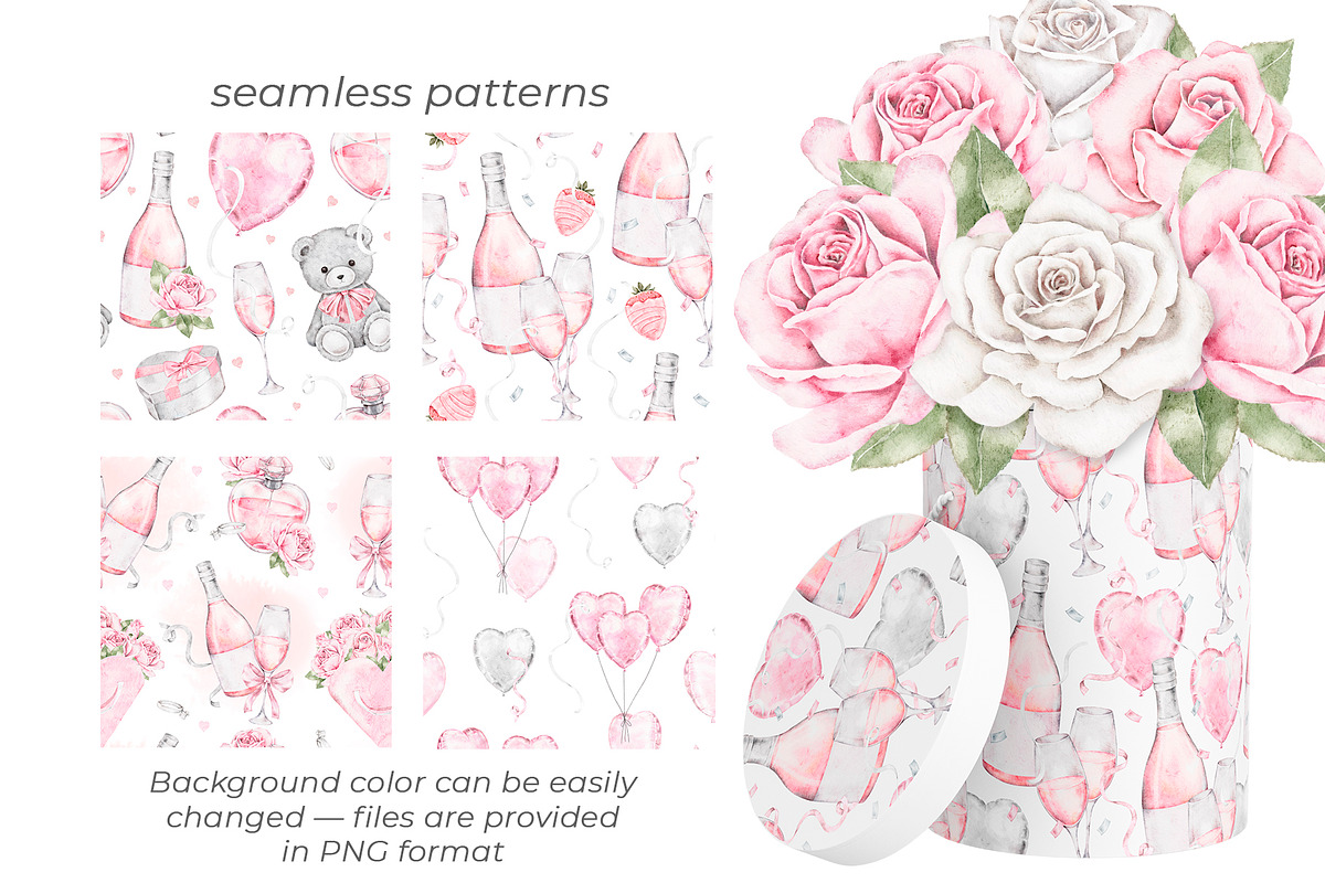 Saint Valentine's Day clipart, a Seasonal Illustration by Eves_Aquadreams (Photo 13 of 15)