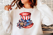 4th of July Patriotic Png Clipart Bu, an Illustration by SVGArt (Thumbnail 8 of 9)