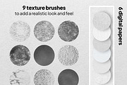 Procreate watercolor bundle, a Brush Add-On by Endete & Mazak brushes (Thumbnail 10 of 10)