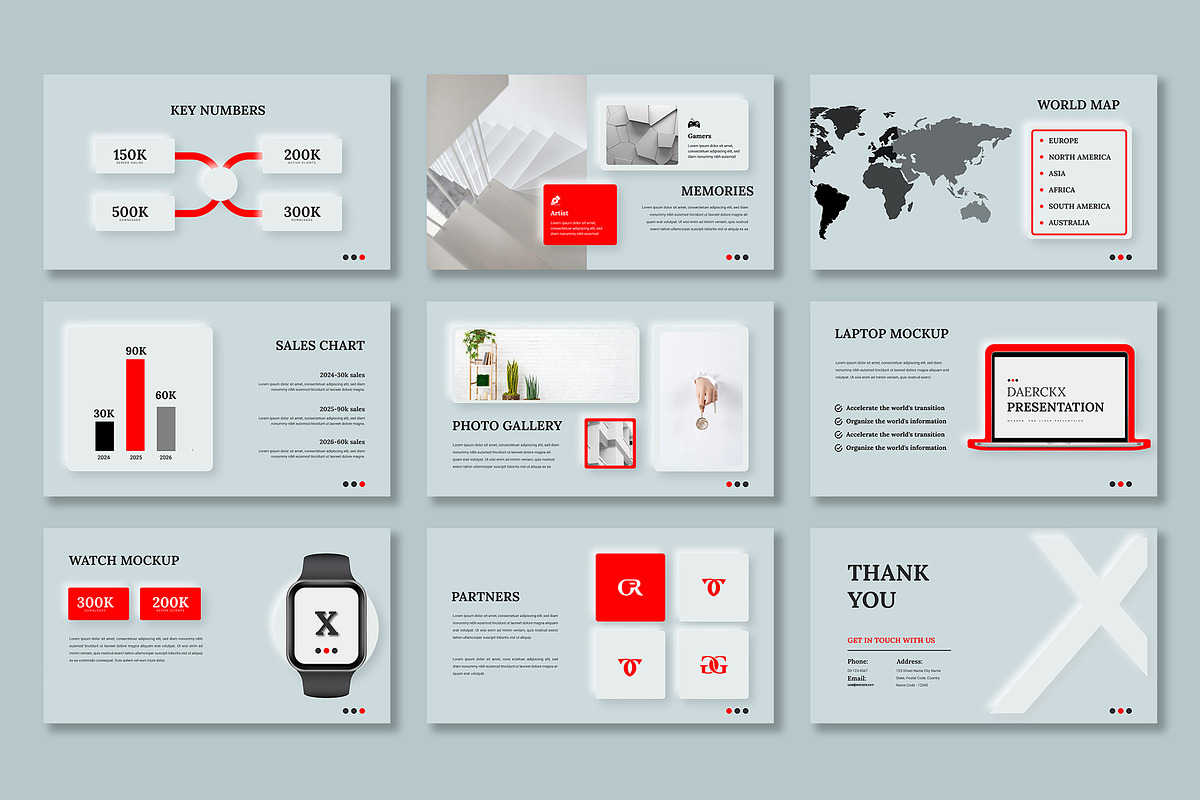 Modern & Clean Business PowerPoint, a Presentation Template by Mighty-Slide (Photo 5 of 5)