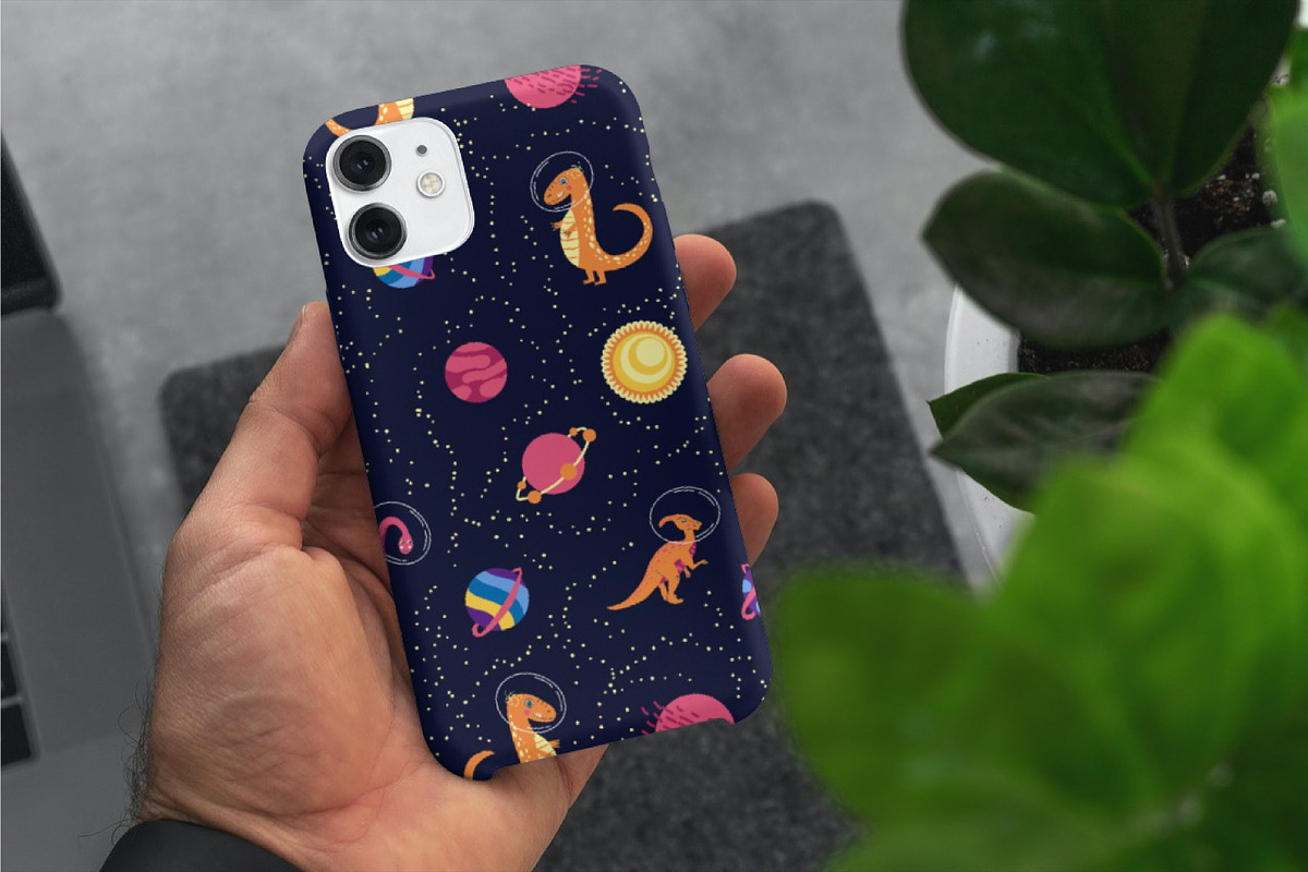 Dino in cosmos patterns, a Pattern Graphic by Michiru13 (Photo 6 of 23)